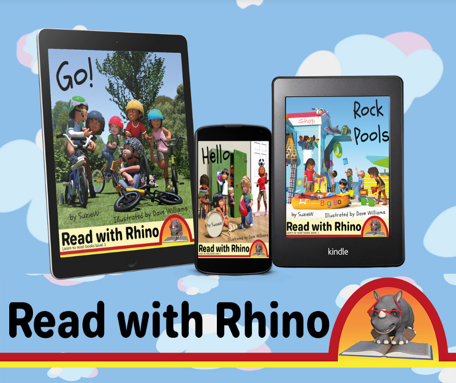 read with rhino level one books