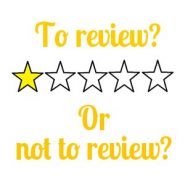 To review? Or not to review? (when you don’t love the book you’re reading)