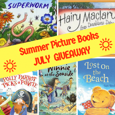 Win 5 Summer Picture Books in the July #Giveaway